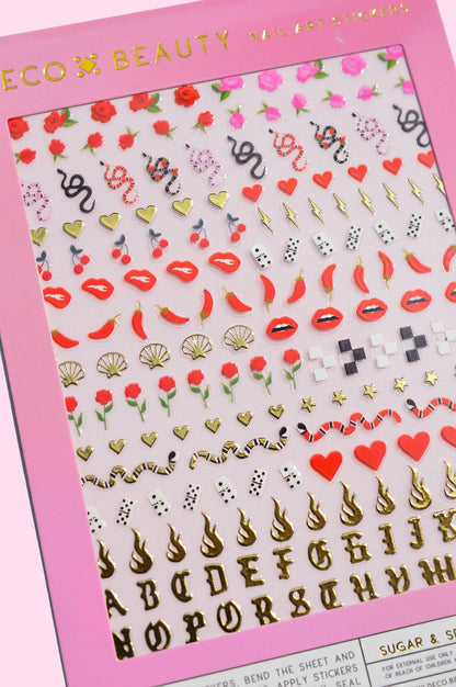 Sugar & Spice Nail Art Stickers - DEco Beauty - Manicure - DIY