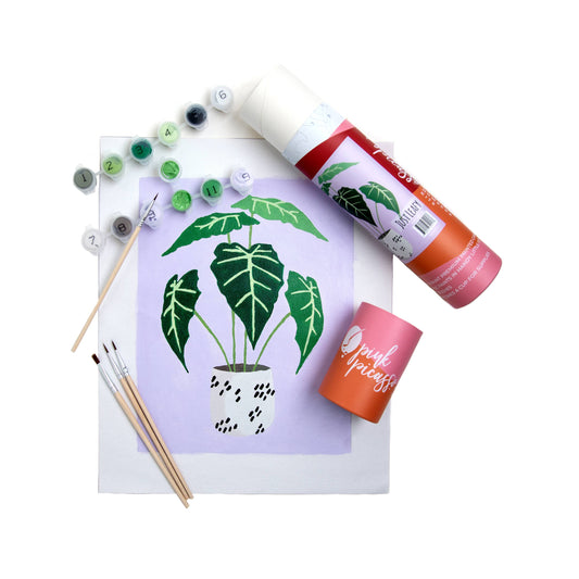 Paint by Numbers Kit - Just Leafy